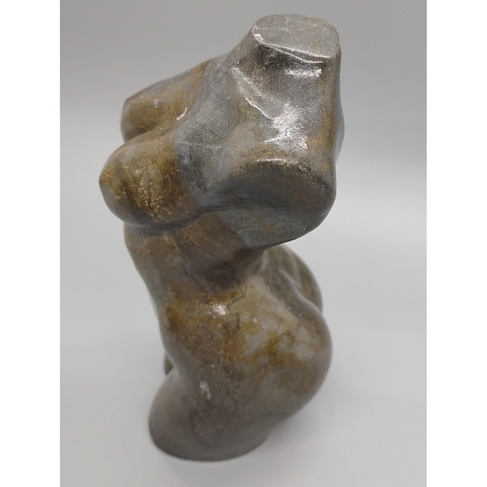 Pyrite Lady Body Sculpture | Natural Crystal Figurine for Empowerment, Feminine